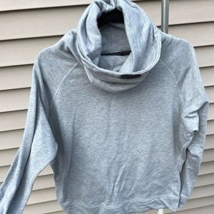 Nike gray cowl neck sweatshirt